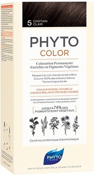 Фото Phyto Phytocolor Coloration Permanente 5 світлий каштан