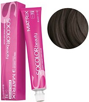 Фото Matrix Socolor.beauty 4MA шатен мокко попелястий