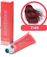 Фото Wunderbar Hair Color Cream 7/45 середньо-русявий махагоновий мідний