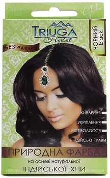 Фото Triuga хна чорний 25 г