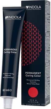 Фото Indola Permanent Caring Color 7.86 средний блонд шоколадный красный