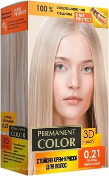 Фото Permanent Color 0.21 блонд попелястий