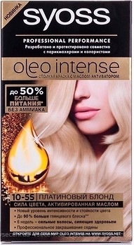 Фото Syoss Oleo Intense 10-55 платиновый блонд