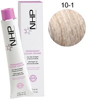 Фото NHP Permanent Color Cream 10.1 супер светло-пепельный блондин