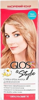 Фото Gloss and Style 70 світло-русявий