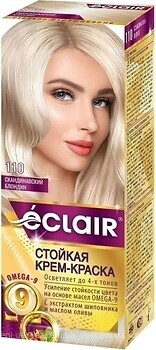 Фото Eclair Omega 9 Hair Color 110 скандинавський блондин