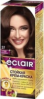 Фото Eclair Omega 9 Hair Color 37 чорний шоколад