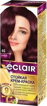 Фото Eclair Omega 9 Hair Color 46 божоле