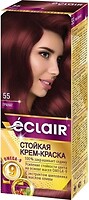 Фото Eclair Omega 9 Hair Color 55 гранат