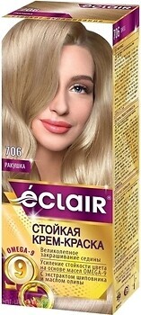 Фото Eclair Omega 9 Hair Color 706 мушля