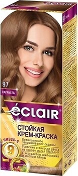 Фото Eclair Omega 9 Hair Color 97 карамель