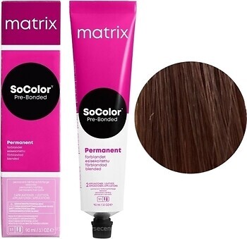 Фото Matrix SoColor Pre-Bonded 8MA світлий блондин мокка попелястий