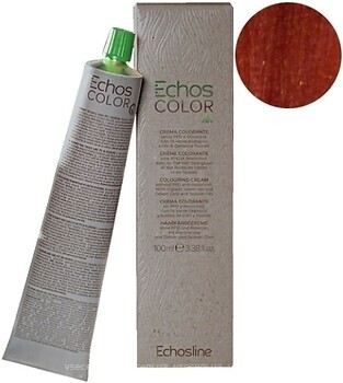 Фото Echosline Echos Color Vegan 7.44 насичений середній мідний блонд