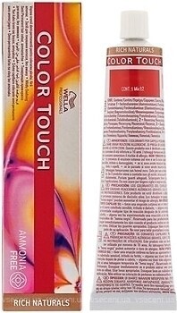 Фото Wella Professionals Color Touch Rich Naturals 8/35 світлий блонд золотисто-рожевий