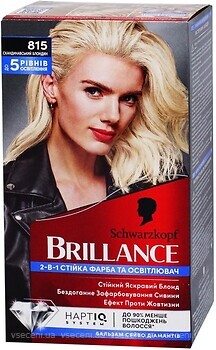 Фото Schwarzkopf Brillance 815 скандинавський блонд