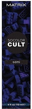 Фото Matrix Socolor Cult Semi-Permanent (Direct) Haircolor Admiral Navy адмиральский синий