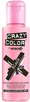 Фото Crazy Color Semi Permanent Hair Color Cream 30 Black чорний