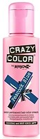 Фото Crazy Color Semi Permanent Hair Color Cream 45 Peacock Blue павлин синий