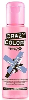 Фото Crazy Color Semi Permanent Hair Color Cream 74 Slate сірий