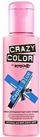 Фото Crazy Color Semi Permanent Hair Color Cream 44 Capri Blue синій