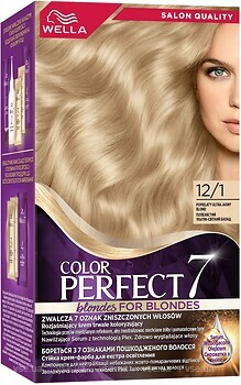 Фото Wella Color Perfect 12/1 перламутровий блонд