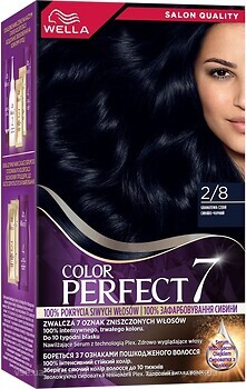 Фото Wella Color Perfect 2/8 синьо-чорний