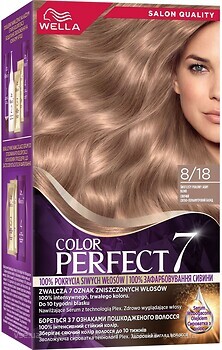 Фото Wella Color Perfect 8/18 сияющий светло-перламутровый блонд