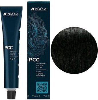 Фото Indola PCC Permanent Colour Creme Natural 3.0 Темно-коричневый натуральный