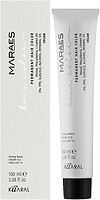 Фото Kaaral Maraes Vegan Permanent Hair Color 6.66 Темный блондин интенсивный красный