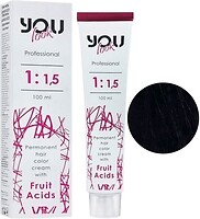 Фото You Look Professional Hair Colouring Cream 5.1 Світлий попелястий шатен