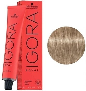 Фото Schwarzkopf Professional Igora Royal 9-19 экстраблондин сандрэ фиолетовый