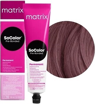 Фото Matrix SoColor Pre-Bonded 5BV светлый шатен коричнево-перламутровый