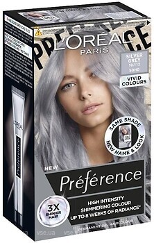 Фото L'Oreal Paris Preference Vivids 10.112 silver grey сріблясто-сірий