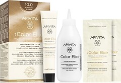 Фото Apivita My Color Elixir 10.0 Platinum Blonde платиновий блондин