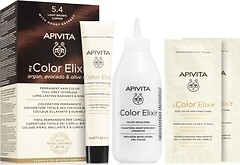 Фото Apivita My Color Elixir 5.4 Light Brown Copper світло-коричневий мідний