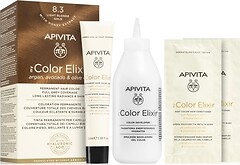 Фото Apivita My Color Elixir 8.3 Light Blonde Gold світло-русявий золотий