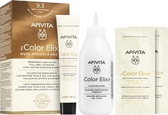 Фото Apivita My Color Elixir 9.3 Very Light Blonde Gold дуже світлий блондин золотий