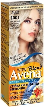 Фото Acme Горобина Avena 1001 платиновий WOW-блонд