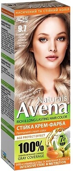 Фото Acme Color Avena Naturals Permanent Cream Color 9.7 попелястий світло-русявий