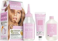 Фото L'Oreal Paris Casting Creme Natural Gloss 823 Light Blonde Vanille светло-блондовый ваниль