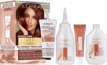 Фото L'Oreal Paris Excellence Universal Nudes 5UR червоний