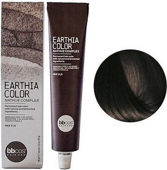 Фото BBcos Earthia Color Nathue Complex 2/0 Darkest Brown дуже темний шатен