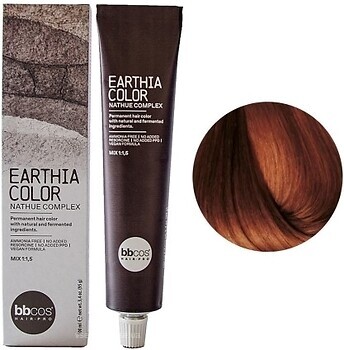 Фото BBcos Earthia Color Nathue Complex 5/43 Copper Golden Light Brown мідно-золотистий світлий шатен