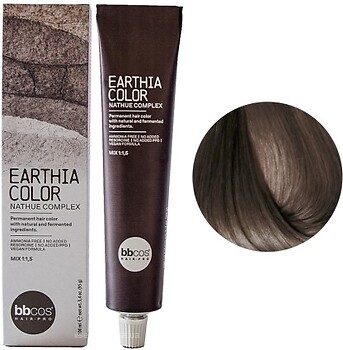 Фото BBcos Earthia Color Nathue Complex 6/1 Ash Dark Blond попелястий темно-русявий