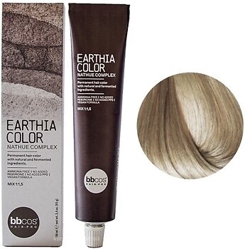 Фото BBcos Earthia Color Nathue Complex 9/1 Ash Very Light Blond попелястий дуже світлий блондин