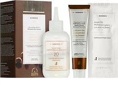 Фото Korres Argan Oil 6.1 Ash Dark Blonde попелястий темно-русявий