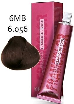 Фото Framesi Framcolor 2001 6/MB світло-коричневий червоне дерево