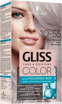 Фото Schwarzkopf Gliss Color 10-55 Ash Blond попільно-русявий