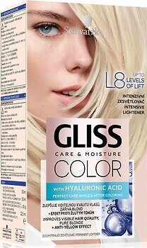 Фото Schwarzkopf Gliss Color L8 Intensive Lightener интенсивный осветлитель