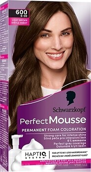 Фото Schwarzkopf Perfect Mousse 600 Light brown світло-коричневий